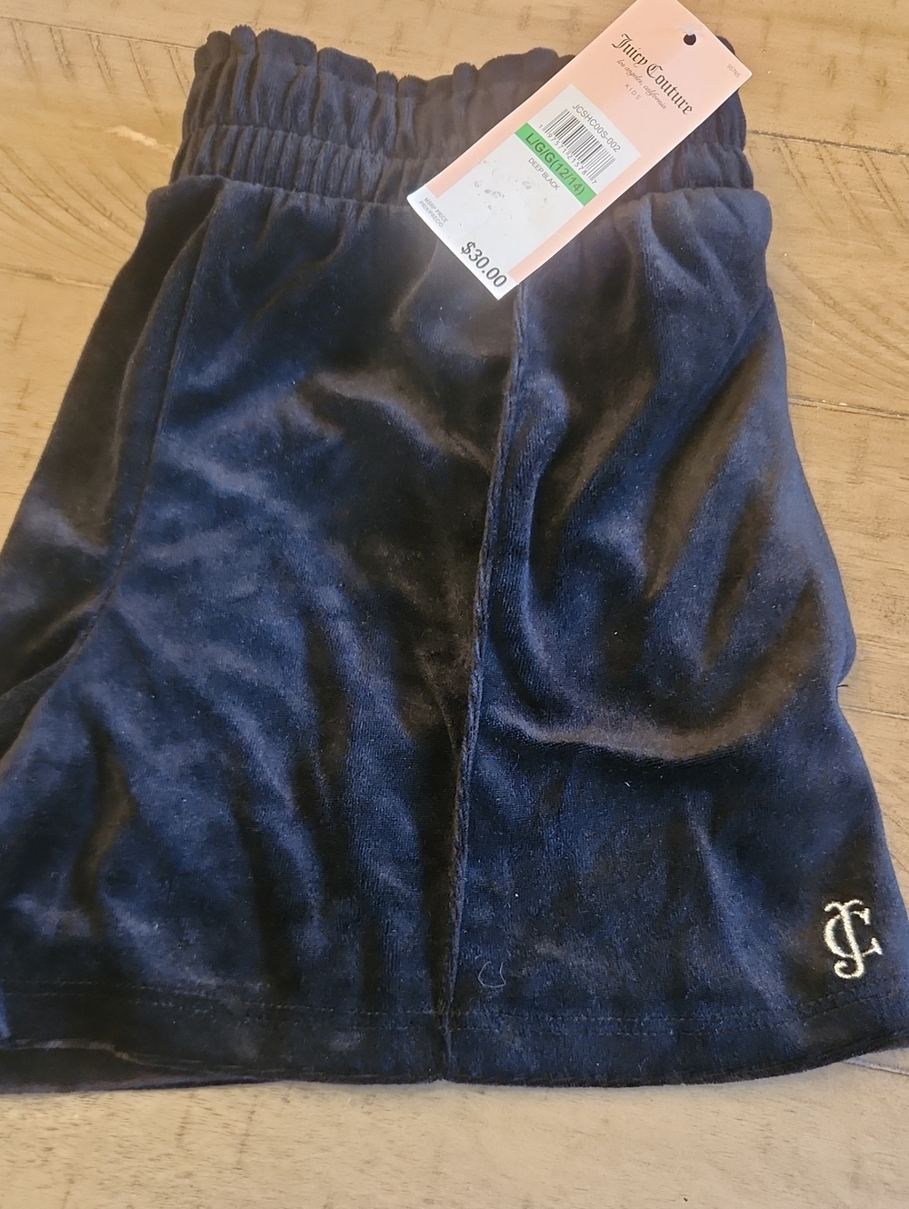 Juicy Couture Girls' Velour Shorts